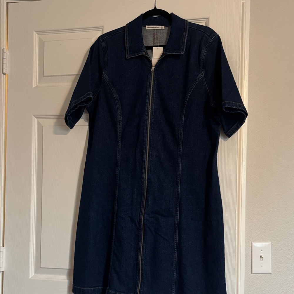 Abercrombie & Fitch Indigo Denim Jacket